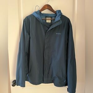 Ascend Men's Navy Windbreaker Jacket